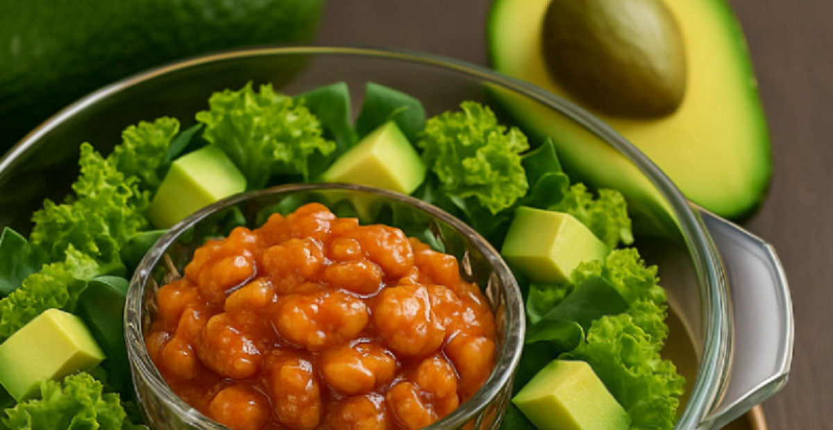 Ensalada Fresca con Soy Ceviche