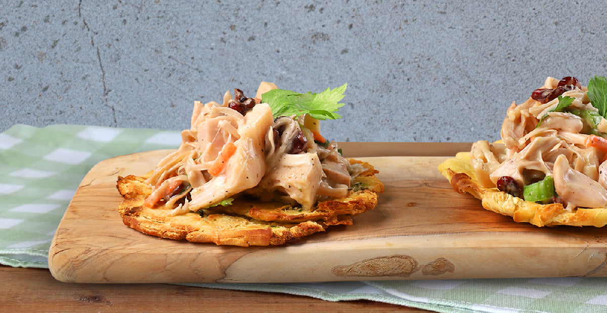 Montaditos de Ensalada de Jackfruit