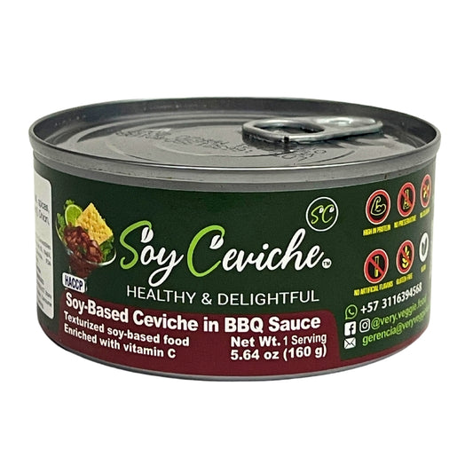 Soy-Based Ceviche in BBQ Sauce