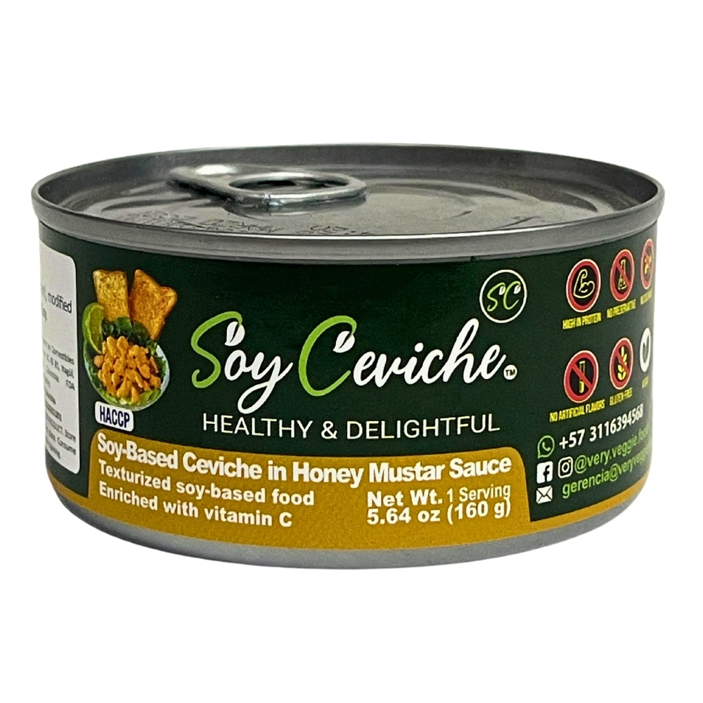 Soy-Based Ceviche in Honey Mustard Sauce