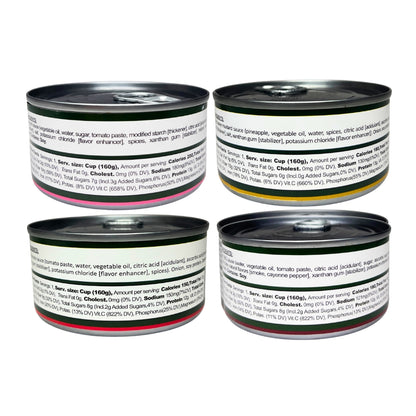 Soy-Based Ceviche Variety Pack (4 Flavors)